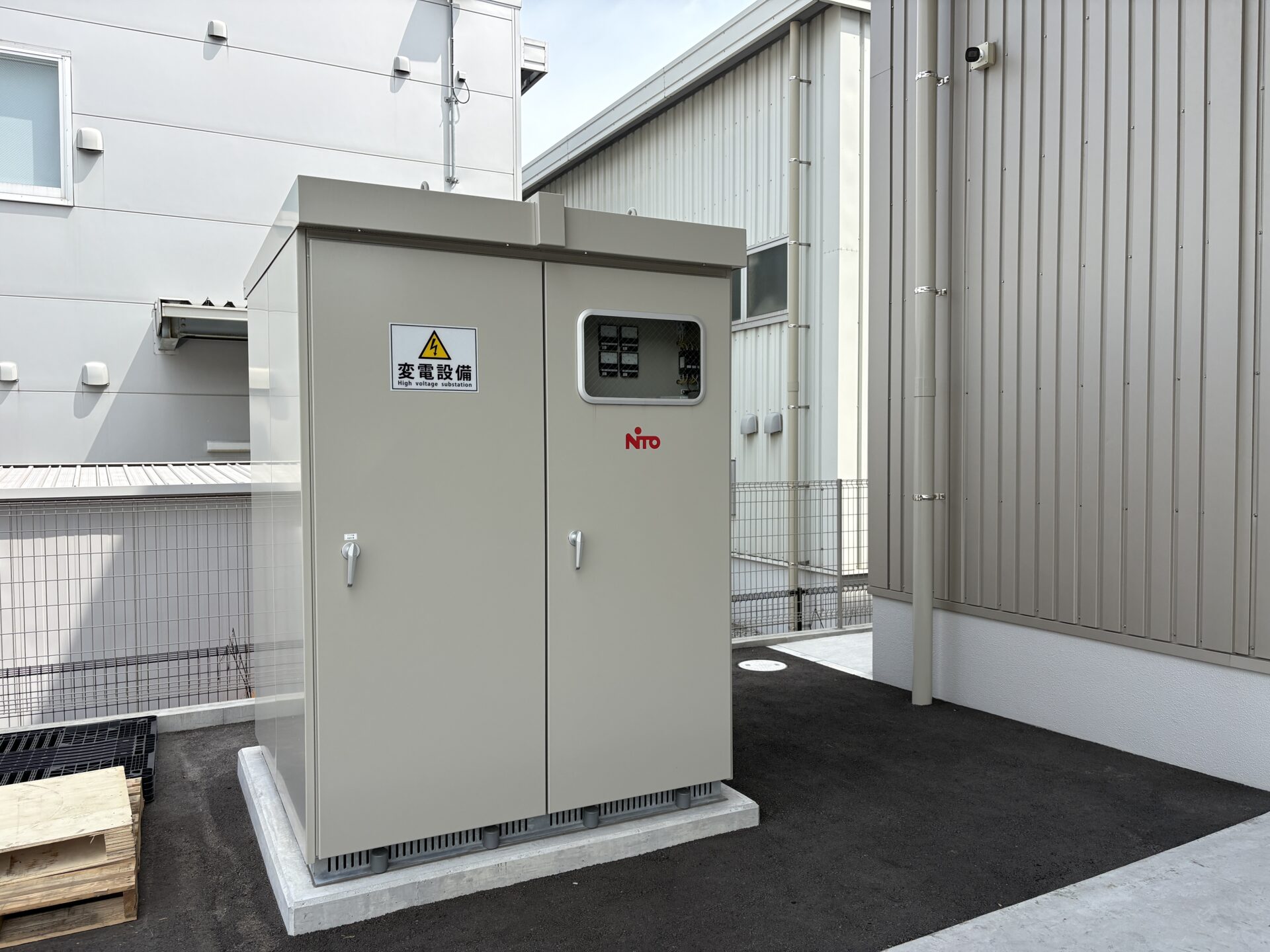 ㈱ホリカワ 新築工事（キュービクル）